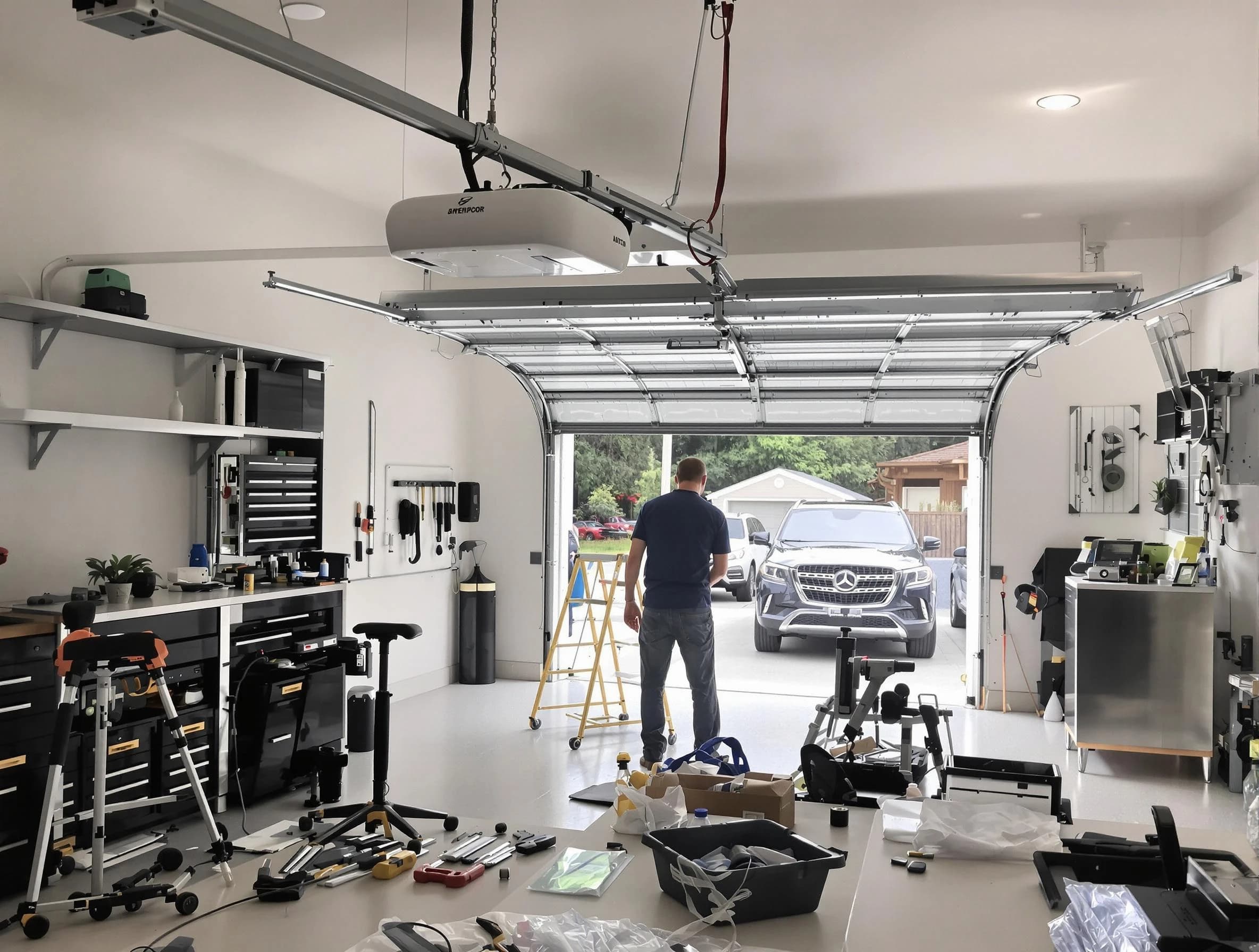 Garage door opener installation by Braintree Garage Door Repair in Braintree
