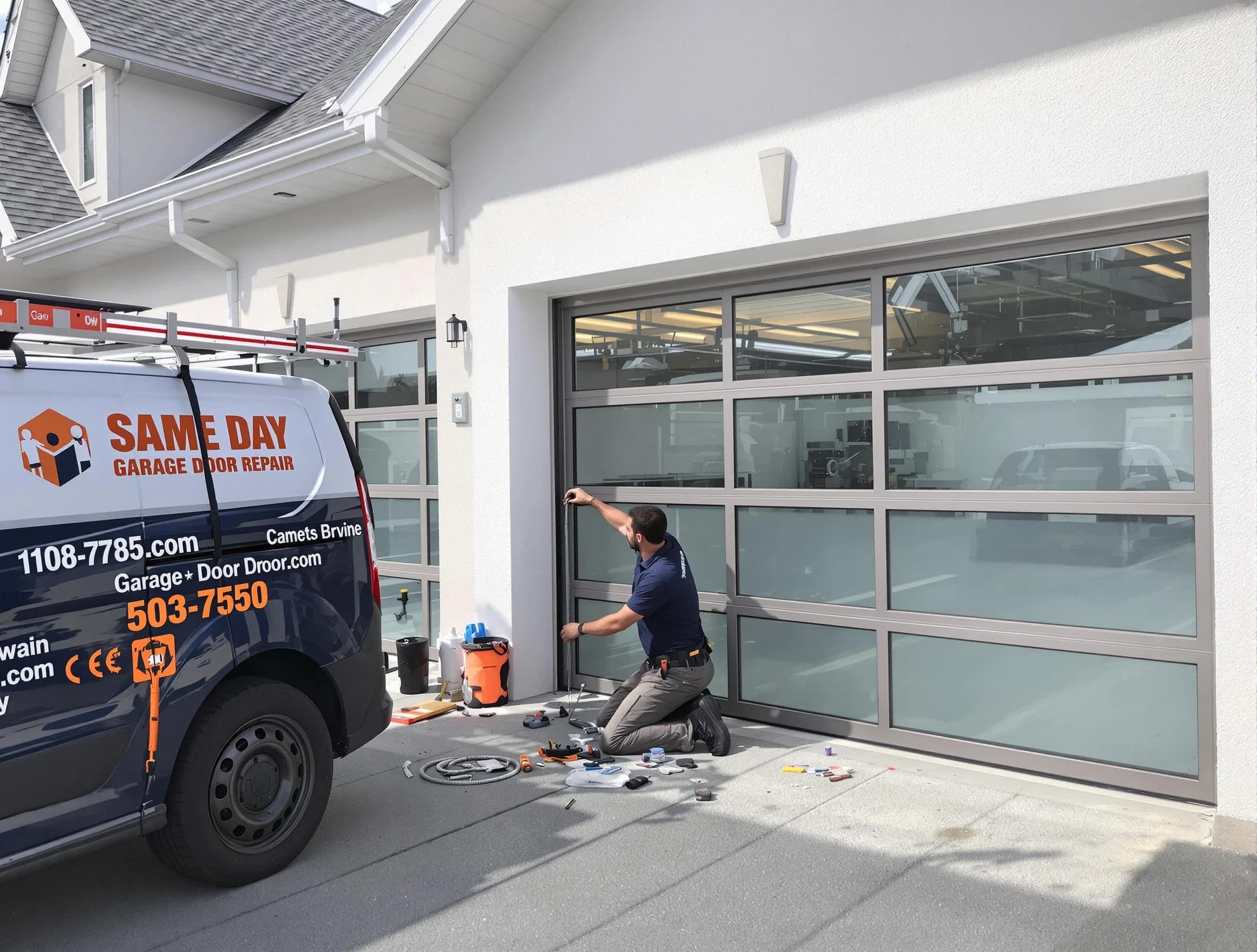 Same-day garage door repair service by Braintree Garage Door Repair in Braintree