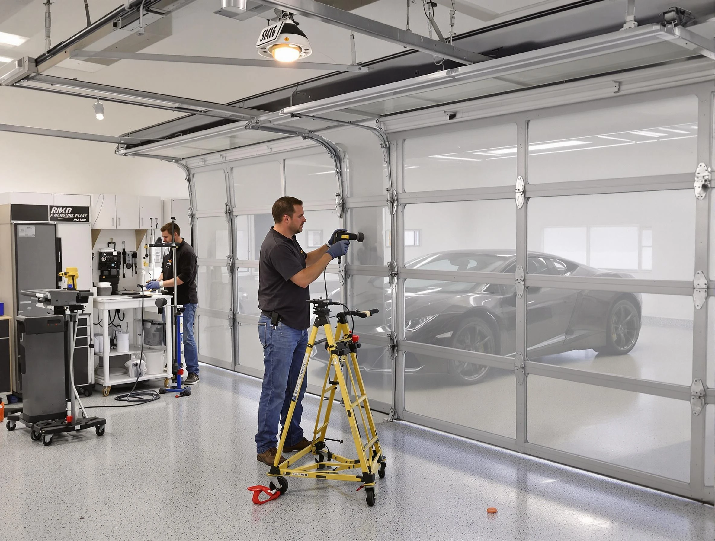 Garage Door Dents Repair in Braintree