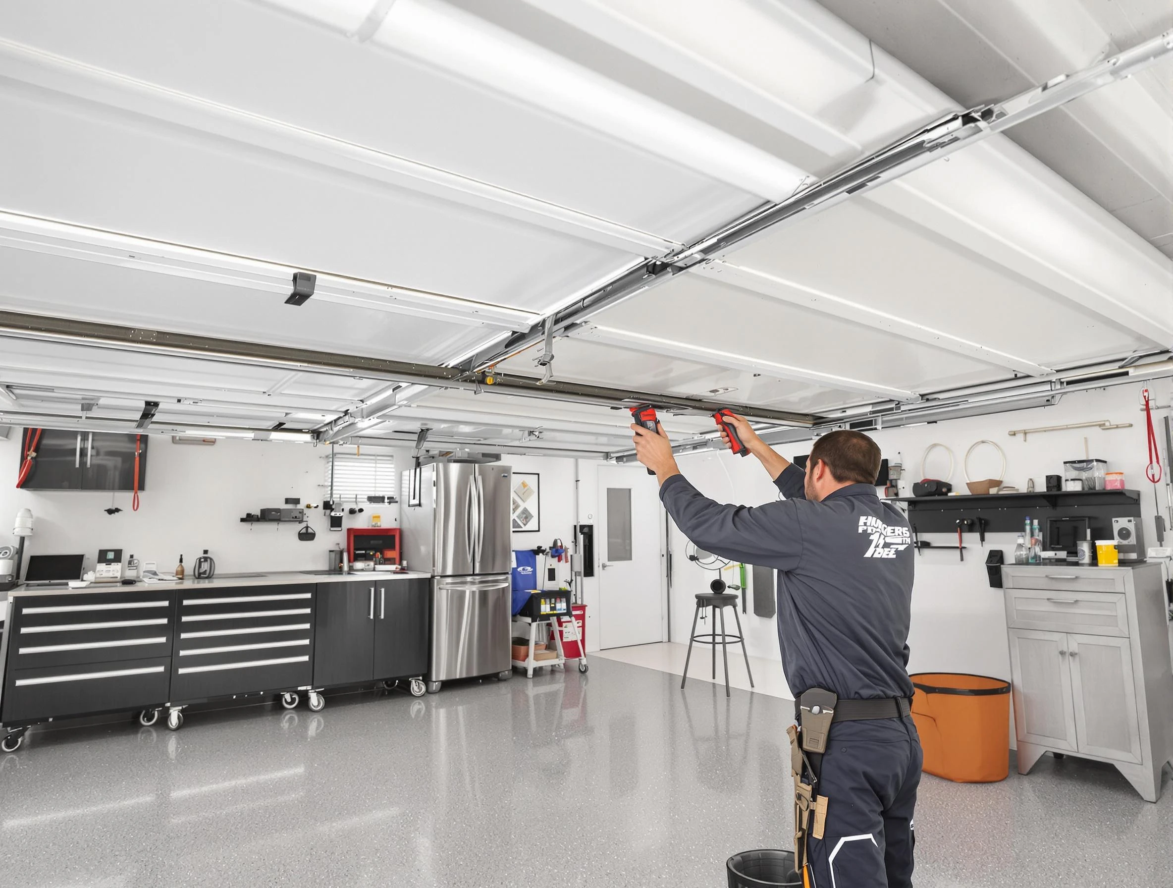Overhead garage door repair service by Braintree Garage Door Repair in Braintree