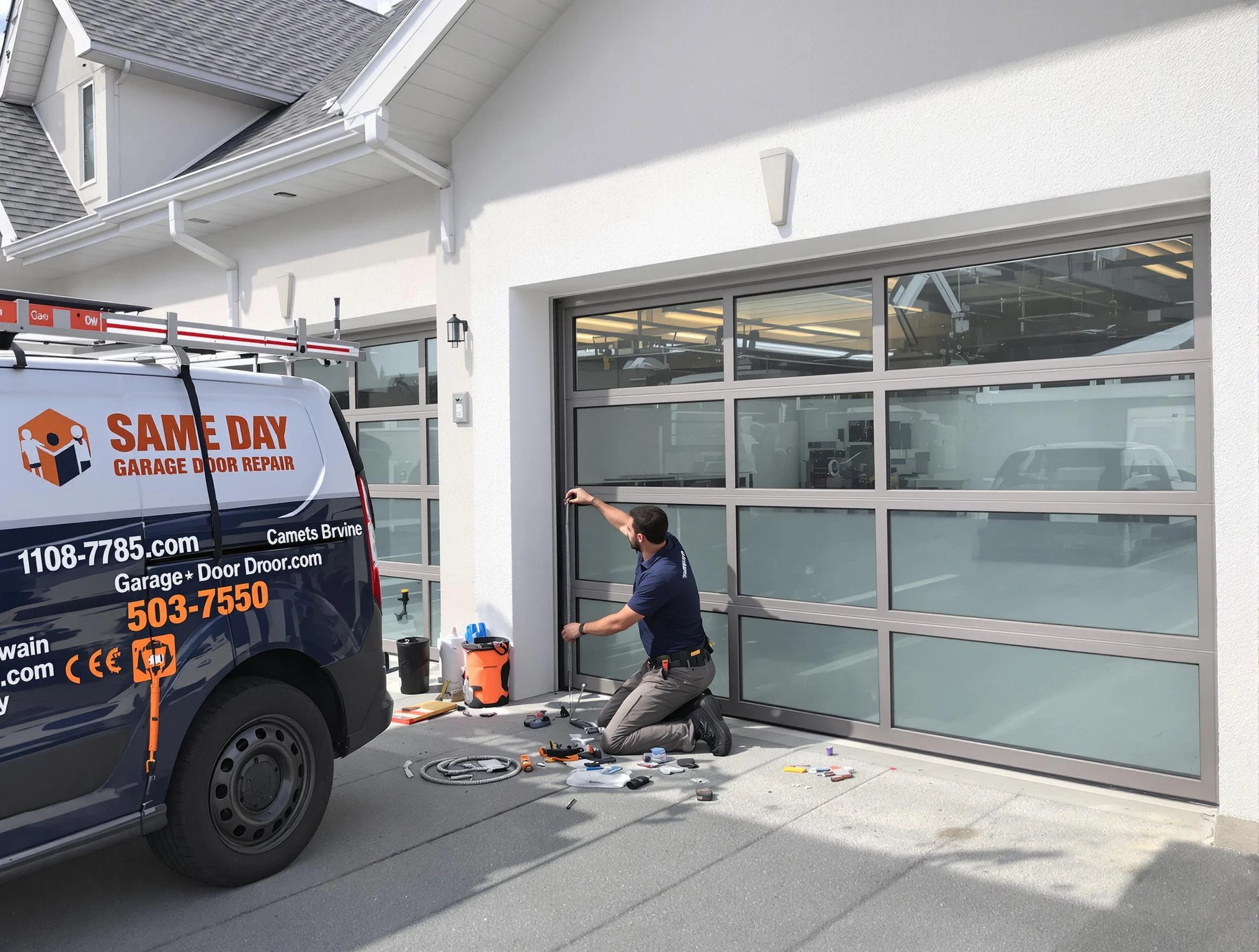 Same-day garage door repair service by Braintree Garage Door Repair in Braintree